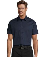 Men´s Stretch-Shirt Broadway Short Sleeve