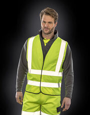 Result Safe-Guard - High Vis Motorway Vest Fluorescent Yellow Fluorescent Orange /Titelbild