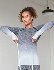 Ladies´ Seamless Fade Out Long Sleeved Top