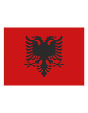 Fahne Albanien
