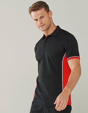 Finden+Hales - Adults Panel Polo Navy Black Royal Red White /Titelbild