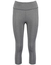 Gamegear - Gamegear  Fashion Fit 3/4 Length Legging Black Grey Melange /Titelbild