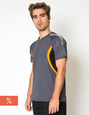 Nath - Men s Shirt Electro Dark Grey White Black Yellow Fluor Orange Fluor Royal Fluor /Titelbild