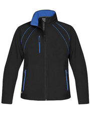 Stormtech - Men s Crew Softshell Black Reflective Granite Royal Red /Titelbild