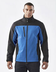 Stormtech - Men s Cascades Softshell Jacket Navy Bright Red Azure Blue Black Dolphin /Titelbild