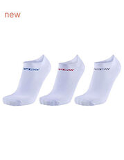 Replay - In Liner Socks (3 Pair Banderole) Grey Melange White Dark Blue Black /Titelbild