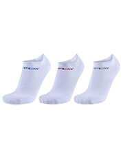 Replay - In Liner Socks (3 Pair Banderole) Grey Melange White Dark Blue Black /Titelbild