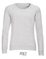 SOL S - Women`s French Terry Sweatshirt Studio Heather Green Grey Melange Heather Indigo French Navy Black Ash (Heather) /Titelbild