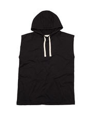 Mantis - Women`s Oversized Sleeveless Hoodie Heather Grey Melange Black /Titelbild