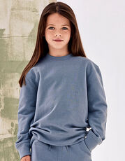 Kids' Sustainable Fashion Curved Hem Sweat