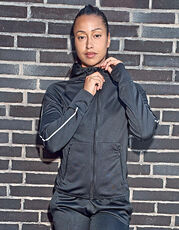 Tombo - Ladies  Hoodie With Reflective Tape Purple Marl Black Navy Grey Marl /Titelbild