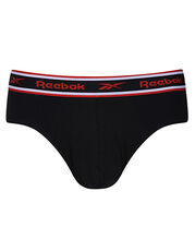 Reebok - Men s Brief - Chase (3 Pair Pack) Black White Grey Marl /Titelbild