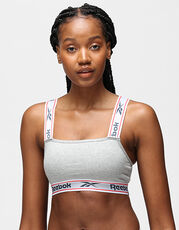 Reebok - Women s Crop Top - Krystal White Grey Marl Black /Titelbild