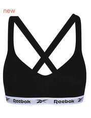 Reebok - Women s Moulded Cup Crop Bra - Cara White Black Grey Marl /Titelbild