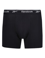 Reebok - Men s Medium Sports Trunk - Ainslie (3 Pair Pack) Black White Grey Marl /Titelbild