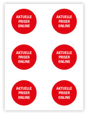 Sticker - Aktuelle Preise Online