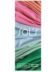 SOL'S The Fair Spirit 'New 2023 Colours' Colour Card