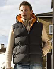 Result - Dax Down Feel Gilet Black Orange /Titelbild