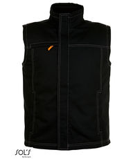 SOL S ProWear - Men`s Workwear Bodywarmer - Worker Pro Dark Grey (Solid) Black Navy Pro /Titelbild