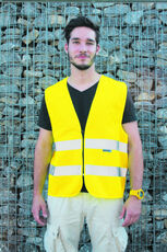 Safety Vest With Zipper