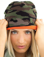 Atlantis Headwear - Wild Beanie Camouflage Orange /Titelbild