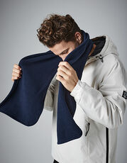 Beechfield - Suprafleece  Geneva Scarf Black French Navy /Titelbild