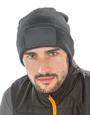 Recycled Double Knit Printers Beanie