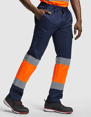 Roly Workwear - Naos Trousers Garden Green 52 Navy Blue 55 Lead 23 Fluor Yellow 221 Fluor Orange 223 /Titelbild