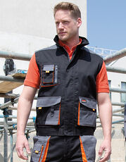 Result WORK-GUARD - Lite Gillet Grey Royal Black Navy Orange /Titelbild