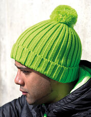 Result Winter Essentials - HDi Quest Knitted Hat Fennel Lime Navy Black Royal Raspberry /Titelbild