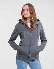 Russell - Ladies  Authentic Zipped Hood Jacket French Navy Bright Royal Convoy Grey (Solid) Bottle Green Fuchsia Classic Red Light Oxford (Heather) White Black Burgundy /Titelbild