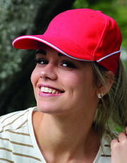 L-merch - Cap White-Stripe Bordeaux Red Black Royal Blue Sand Grey /Titelbild