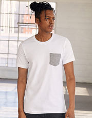 Men´s Jersey Short Sleeve Pocket Tee