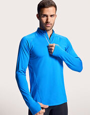 Roly Sport - Men s Melbourne Sweatshirt Turquoise 12 Black 02 Fluor Coral 234 Red 60 Heather Royal Blue 248 Heather Orange 310 Heather Green Mint 980 Fluor Yellow 221 Royal Blue 05 /Titelbild