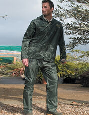 Result - Waterproof Jacket & Trouser Set Neon Yellow Black Red Navy Olive Green Royal /Titelbild