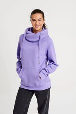 Cross Neck Hoodie