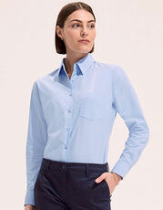 Popeline-Blouse Executive Long Sleeve