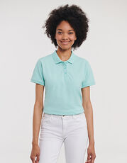 Russell Pure Organic - Ladies  Pure Organic Polo Natural White Stone French Navy Aqua Dark Olive Burgundy Black /Titelbild