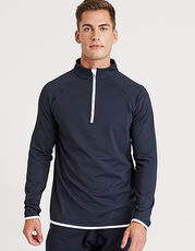 Just Cool - Men s Cool 1/2 Zip Sweat Charcoal (Solid) Royal Blue French Navy Jet Black Arctic White Fire Red /Titelbild