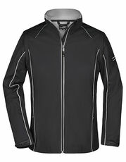 James&Nicholson - Ladies  Zip-Off Softshell Jacket Black Nautic Blue Iron Grey Navy Red Silver (Solid) Green Royal /Titelbild