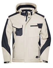 James&Nicholson - Craftsmen Softshell Jacket -STRONG- White Black Carbon Royal Stone Dark Green Navy Red /Titelbild