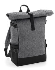 Block Roll-Top Backpack