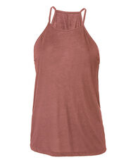 Bella - Women s Flowy High Neck Tank White Heather Stone Mauve Peach Black /Titelbild