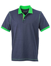 James&Nicholson - Men s Urban Polo White Tomato Orange Azur Navy Graphite (Solid) Fern Green /Titelbild