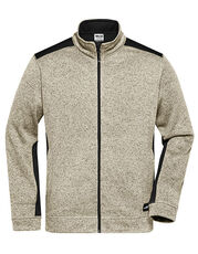 Men´s Knitted Workwear Fleece Jacket -STRONG-