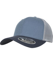 FLEXFIT - 110 Trucker Cap Blue Tones Earth Tones Indian Ink Indian Tan Pearl Blue Gunmetal /Titelbild