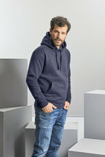 Men´s Authentic Melange Hooded Sweat