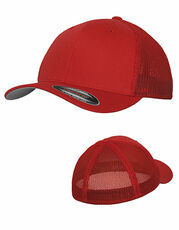 FLEXFIT - Flexfit Mesh Trucker Cap Dark Grey Royal Red Black Navy Buck White /Titelbild