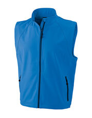 James&Nicholson - Men s Softshell Vest Navy Orange Off White Black Green Red Azur /Titelbild