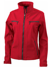 James&Nicholson - Ladies  Tailored Softshell Navy Red Graphite (Solid) White Acid Yellow Black Turquoise /Titelbild